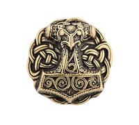 Belt Buckle - Thor's Hammer From Schonen, Viking Thor - Odin - Hammer, bronze