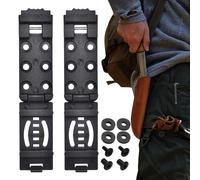 Belt Clip for Sheath | 2X Outdoor Belt Clip Sheath Holder - Multi-Functional Accessories Carry Clamp Scabbard Easy Access Mount for Father, Boyfriend