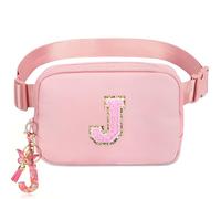 Belt Crossbody Bag for Girls Women - girls fanny pack ages 8-12 Teen Birthday Gifts Small Waist Packs Trendy Kids Fanny Pack, Pink, S, J