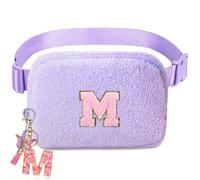 Belt Crossbody Bag for Girls Women - girls fanny pack ages 8-12 Teen Birthday Gifts Small Waist Packs Trendy Kids Fanny Pack, Purple, M