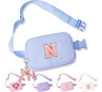 Belt Crossbody Bag for Girls Women - girls fanny pack ages 8-12 Teen Birthday Gifts Small Waist Packs Trendy Kids Fanny Pack, Blue, N