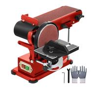 Belt Disc Sander 4x36inch and 6inch Disc, Benchtop Disc Belt Sander 375W Powerful Bench Sander for Woodworking for DIY Use
