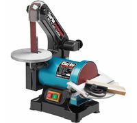 Belt & disc sander Clarke CBS1 Tiilting 30 inch belt sander tilts from 0-45 deg