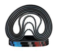Belt Drive 17X914~1245mm Hard Wire Rubber Drive Inner Ring Long Industrial Drive Agricultural Machinery Toothed V Belt Clutch Belt(17X1245 mm Li)