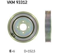 SKF VKM 93312 Crankshaft pulley