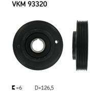 SKF VKM 93320 Crankshaft pulley