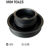 Belt Drive Crankshaft Belt Pulley SKF VKM 93415 Fits Ford Fiesta Focus Focus