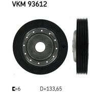 SKF VKM 93612 Crankshaft pulley
