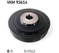 SKF VKM 93614 Crankshaft pulley