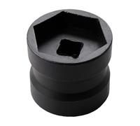 Belt Drive Pulley Tool, Double Head Socket Tool, 4.5*5.2cm High Strength Steel Repair Installer Mechanic for Replacement and Adjustment Automotive Kit for Garage Workshop Maintenance and Repair Tasks