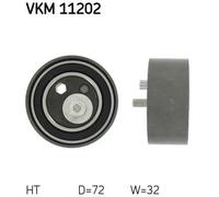 Belt Drive Timing Belt Tensioner Pulley SKF VKM 11202 Fits Audi Skoda VW A4 A6