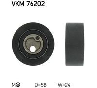 Timing belt tensioner pulley Manual VKM 76202 SKF for SUZUKI SUBARU