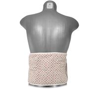 Belt, Flax Seed Heat Cushion (Total Length: 135cm, Polka Dots, Organic Cotton) Heated Cushion for Oven, Microwave and Refrigerator, Hot and Cold