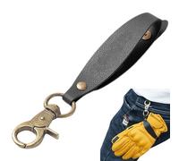 Belt Gloves Holder - Leather Glove Holder With Clip,Mittens Safety Keeper, Mitten Storage, Fire Accessories For Women Men Cyclists