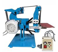 Belt Grinder, 750W/1100W Vertical & Horizontal Belt Sander, 915X50 mm Belt Polishing Machine, Speed 200-6000 RPM, All-Steel Body, for Metalworking Sharpening Grinding