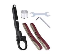 Belt Grinder Adapter - Angle Grinder Type 100/125 Converted | Mini Belt Sander in Woodworking 320G Stable Fast Safe Grinding Tool Accessories Compact