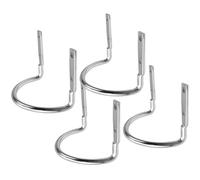 Belt Hammer Holder | Tool Belt Clip with 4 Pieces,Steel Gardening Accessories for Hammer Axe Drill Flashlight Tape Measure Keys Shovels