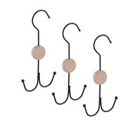 Belt holder Accessory Organiser Wardrobe hooks Multi-functional Holders 3 Pieces