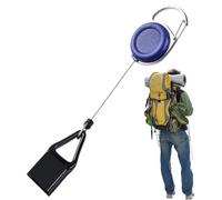 Belt Holder - Clip On Utility Gear Pocket Torch, Compact Metal Mount | Portable Hook, Outdoor Clamp Attachment, Hands Free Organizer for Hiking, Camping, Travel Use