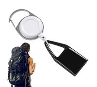 Belt Holder - Clip On Utility Gear Pocket Torch, Compact Metal Mount | Portable Hook, Outdoor Clamp Attachment, Hands Free Organizer for Hiking, Camping, Travel Use