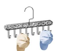 Belt Holder for Closet | 8-Hook 360 Rotating Space Saving - Tie Hanger Holder Closet Organizer - for Underwear Bra Scarf Tie Hat Purse Umbrella Bedroom Bathroom Organization