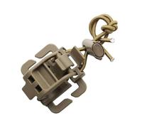 Belt Holder Key Holder, Hunting Clip Belt Hook Key Multi-Purpose Fastener Clips for Attaching Equipment to Backpack, Technical Shovel, Ice Axe, Hiking Accessories