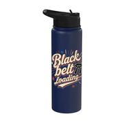 Belt Karate Student Dojo Karateka Stainless Steel Insulated Water Bottle