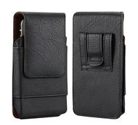 Belt Phone Holder for iPhone 17 17 Pro 16 Pro 16e 15 15Pro 14 13 12 11 Xs 10 X XR,Premium Leather Phones Pouch with Belt Clip Cell Phone Holder