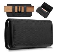 Belt Phone Holder for iPhone 17 17 Pro 16 Pro 16e 15 15Pro 14 13 12 11 Xs 10 X XR,Premium Nylon Phones Pouch with Belt Clip Cell Phone Holder