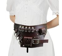 Belt Potion Holder Belt Vintage Style Belt Theme Belt Waist Pouch Suit Potion Holder Lightweight Roleplay Costume Equipment Cosplay Belt Unique Accessory Fan
