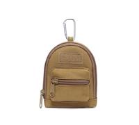 Belt Pouch Mini Key and Coin Organiser Waist Pack Sport Hanging Bag for Sports, Hiking, Camping(Brown)