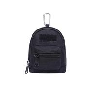 Belt Pouch Mini Key and Coin Organiser Waist Pack Sport Hanging Bag for Sports, Hiking, Camping(Noir)
