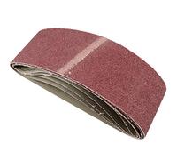 Belt Power Finger File Sander Abrasive Sanding Belts 400mm x 60mm 80 Grit 5 PK