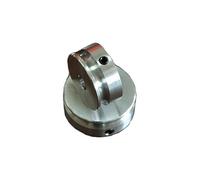 Belt pulley,1PC 3U Groove Small Diameter Multi Groove Pagoda Wheel Round Belt Pulley(Double Groove15 mm,8 mm)