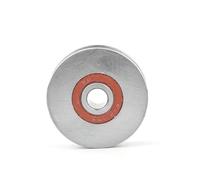 Belt pulley,1pcs V-Groove Bearing Pulley grooved Wire Rope Guide Groove Hanging Wheel Rolling