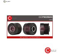Alternator pulley with freewheel belt pulley CCP90288AS CASCO