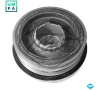Crankshaft Pulley with vibration absorber 05723 Metalcaucho for BMW 3 Touring 3