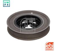 Crankshaft Belt Pulley Fits Citroen C3 3 Aircross 2 Van Ds FEBI BILSTEIN 1001652