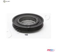 JAPKO 122103 Crankshaft pulley