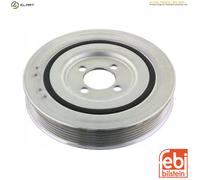 Crankshaft Belt Pulley FEBI Fits FORD Transit V363 Bus 16-24 2011537