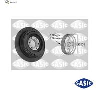 BELT PULLEY CRANKSHAFT 2156080 FOR BMW 3/E9/E4/7/E8/E6 OPEL M51D25 2.5L 6cyl