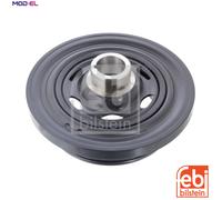Crankshaft Pulley fits MERCEDES SPRINTER 2.1D 2000 on Belt A6110300103 Febi New