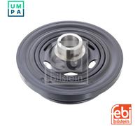 Crankshaft Pulley fits MERCEDES SPRINTER 2.1D 2000 on Belt A6110300103 Febi New