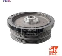 febi bilstein 34165 Pulley decoupled, for crankshaft, pack of one