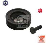febi bilstein 39709 Pulley decoupled, for crankshaft with screw, pack of one
