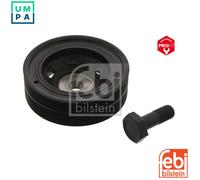 febi bilstein 39709 Pulley decoupled, for crankshaft with screw, pack of one