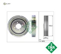 INA 544 0040 10 Crankshaft pulley