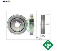 Crankshaft Pulley (TVD) 544004010 INA Torsional Vibration Damper 0515L7 0515Q6