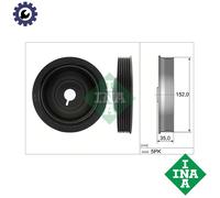 INA 544 0054 10 Crankshaft pulley