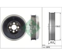 INA 544 0065 10 Crankshaft pulley